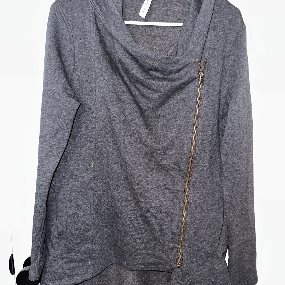 Gray Sweater jacket